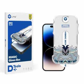 Folie pentru iPhone 12 Pro Max Lito Magic Glass Box D+ Tools Clear