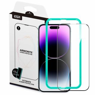 Folie pentru iPhone 14 Pro ESR Armorite Screen Protector Negru