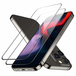 Folie pentru iPhone 15 Pro (set 2) ESR Tempered Glass Negru