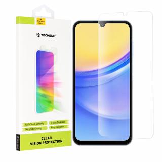 Folie pentru Samsung Galaxy A15 4G   A15 5G - Techsuit Clear Vision Glass - Transparent