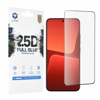 Folie pentru Xiaomi 13 Lito 2.5D FullGlue Glass Negru