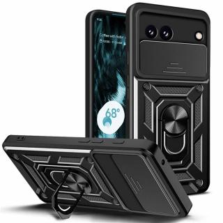 Husa Antisoc Google Pixel 8a  cu Protectie Camera Negru TCSS