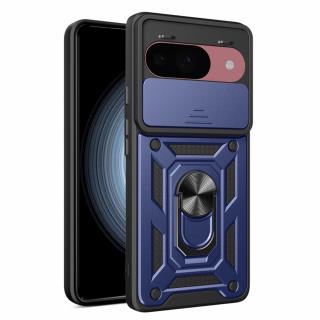 Husa Antisoc Google Pixel 9   9 Pro  cu Protectie Camera Albastru TCSS