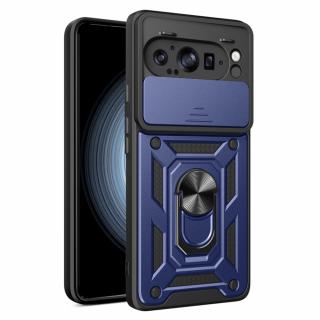 Husa Antisoc Google Pixel 9 Pro XL  cu Protectie Camera Albastru TCSS