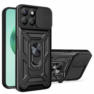 Husa Antisoc Honor X8b  cu Protectie Camera Negru TCSS