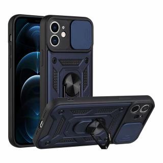 Husa Antisoc iPhone 11  cu Protectie Camera Albastru TCSS