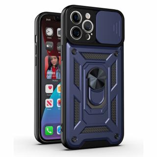 Husa Antisoc iPhone 11 Pro  cu Protectie Camera Albastru TCSS