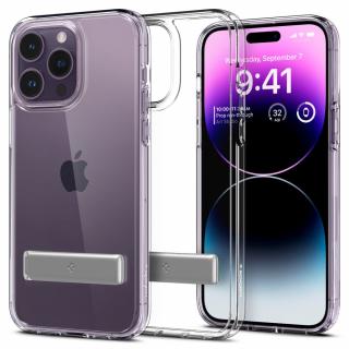 Husa antisoc iPhone 14 Pro Spigen Ultra Hybrid Crystal Clear