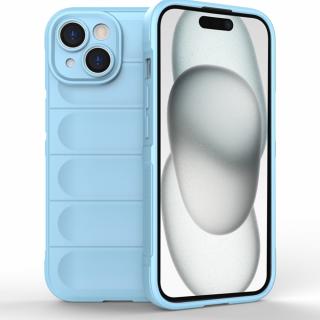 Husa antisoc iPhone 15 Bleu TCHMS