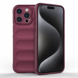 Husa antisoc iPhone 15 Pro Bordo TCHMS