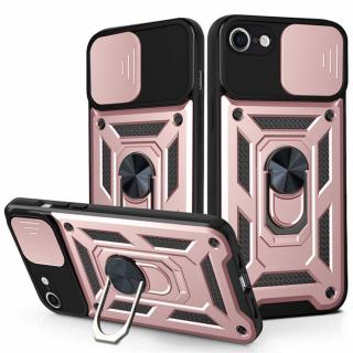 Husa Antisoc iPhone 7   8   SE 2, SE 2020   SE 3, SE 2022  cu Protectie Camera Roz TCSS