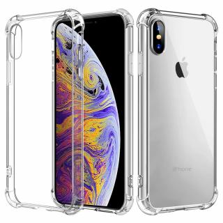 Husa antisoc iPhone X   XS  silicon transparent TSHP