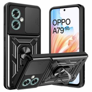 Husa Antisoc Oppo A79 5G cu Protectie Camera Negru TCSS