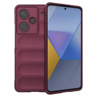 Husa antisoc Xiaomi Redmi Note 13 Pro+ 5G Bordo TCHMS