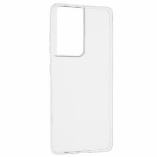 Husa De Silicon pentru Samsung Galaxy S21 Ultra Transparent TCHCS