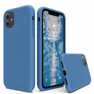 Husa Huawei Honor 100 Pro Silicon Albastru Slim Mat cu Microfibra SoftEdge