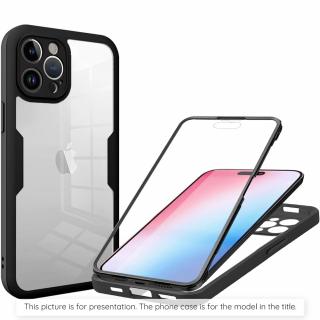 Husa Oppo A79 5G   OnePlus Nord N30 SE 360 grade silicon TPU transparenta Negru