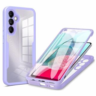 Husa Samsung Galaxy A14 4G   A14 5G 360 grade silicon TPU transparenta Mov