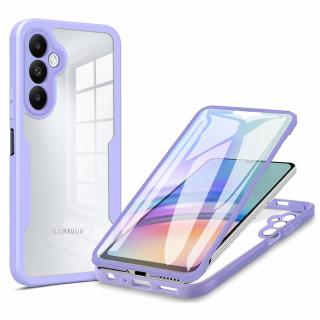 Husa Samsung Galaxy A15 4G   A15 5G 360 grade silicon TPU transparenta Mov