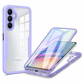 Husa Samsung Galaxy A25 5G 360 grade silicon TPU transparenta Mov