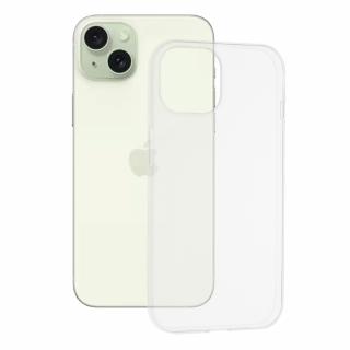 Husa Silicon iPhone 15 Plus Transparenta CSTH