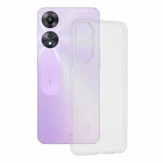 Husa Silicon Oppo A58 5G   A78 5G Transparenta CSTH