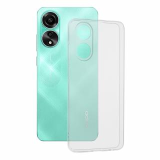 Husa Silicon Oppo A78 4G Transparenta CSTH