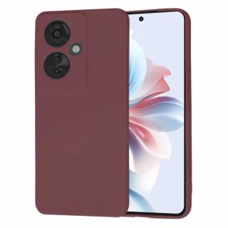 Husa spate Oppo Reno11 F Silicon Bordo cu Microfibra SoftFlex