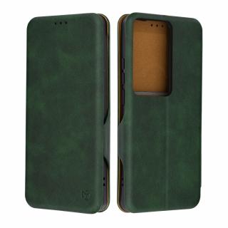 Husa Tip Carte Oppo Reno11 F cu Flip Magnetic Verde TSWP