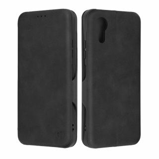 Husa Tip Carte Samsung Galaxy Xcover7  cu Flip Magnetic Negru TSWP