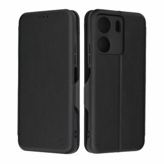 Husa Tip Carte Xiaomi Redmi 13C 4G   Poco C65  cu Flip Magnetic Negru TSWP