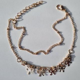 Bratara aurie charm fundita