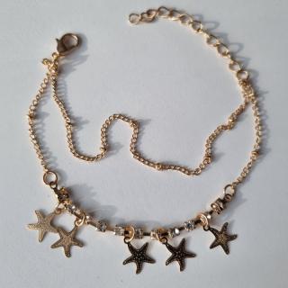 Bratara aurie charm steluta de mare