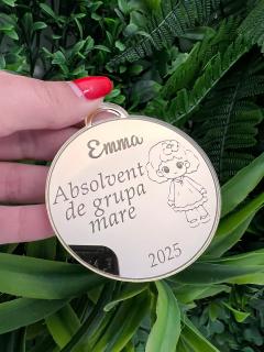 Medalie Personalizata , zAbsolvent de Grupa Clasa,   ,   Amintirea Perfecta!