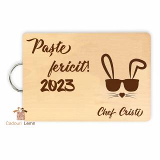 Tocator personalizat , zPaste Fericit 2025,   - Chef Cristi