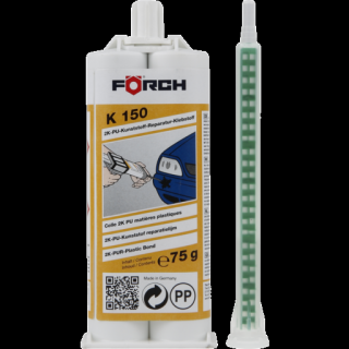 Adeziv bicomponent, Forch K150, 2K PU pentru plastic, cantitate 75 grame