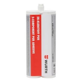Adeziv bicomponent, Wurth 892 135, pe baza de PUR, cantitate 620 ml