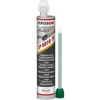 Adeziv epoxidic bicomponent pentru metal, Teroson   EP 5010 TR, pentru inlocuirea cositorului in operatiunile de reparare a suprafetelor de metal, cantitate 175 ml