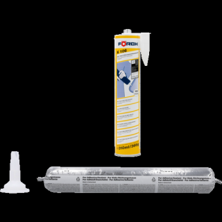 Adeziv lipit parbriz, Forch K106, adeziv monocomponent, timp uscare 1 ora, cantitate 310 ml