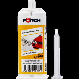 Adeziv rapid bicomponent, Forch 2K PU Plus, pentru plastic, cantitate 50 grame