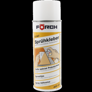 Adeziv spray pentru caroserie ,FORCH K147, pentru lipit plafoane, hartie, sticla, piele etc., gramaj 400 ml