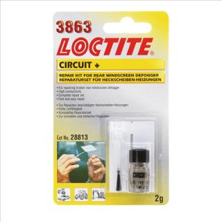 Adeziv universal instant, Loctite 3863, pentru refacere circuit dezaburire luneta, 2 gr
