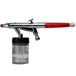 Aerograf profesional, Sagola XTech 500, cana jos, duza la alegere 0.3 mm - 0.5 mm (Made in Spain)