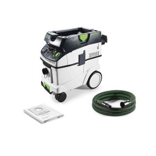 Aspirator mobil CLEANTEC CTM 36 E LE Alimentare 230v, volum 34 litri, Putere consumata 350 ,   1200 W