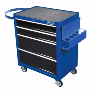 Banc de lucru mobil, Colad 000529, pentru polish, culoare albastru, 4 sertare