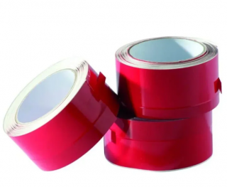 Banda mascare chedere, Troton 540, dimensiune 10-50 mm x 10m, culoare rosu