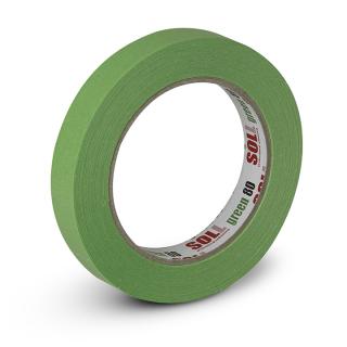 Banda mascare, Soll GXX50, rezista pana la 80  C, culoare verde, lungime 50 metri