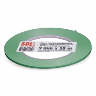 Banda Precizie, Soll FLT, diferite latimi, culoare verde