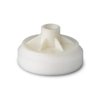 Burete polisat, Soll SPD-M14-80, diamentru O 80 mm, grosime 25 mm, montare pe masina M14, culoare alb
