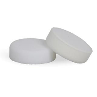 Burete polisat, Soll SPD-VH-80, diamentru O 80 mm, grosime 25 mm, montare pe masina cu velcro, culoare alb